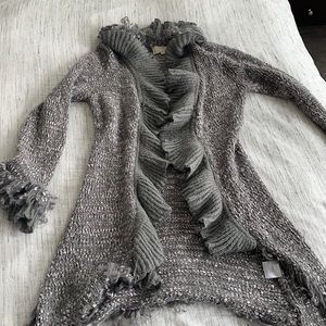 Boutique grey sweater for dressing up or jeans